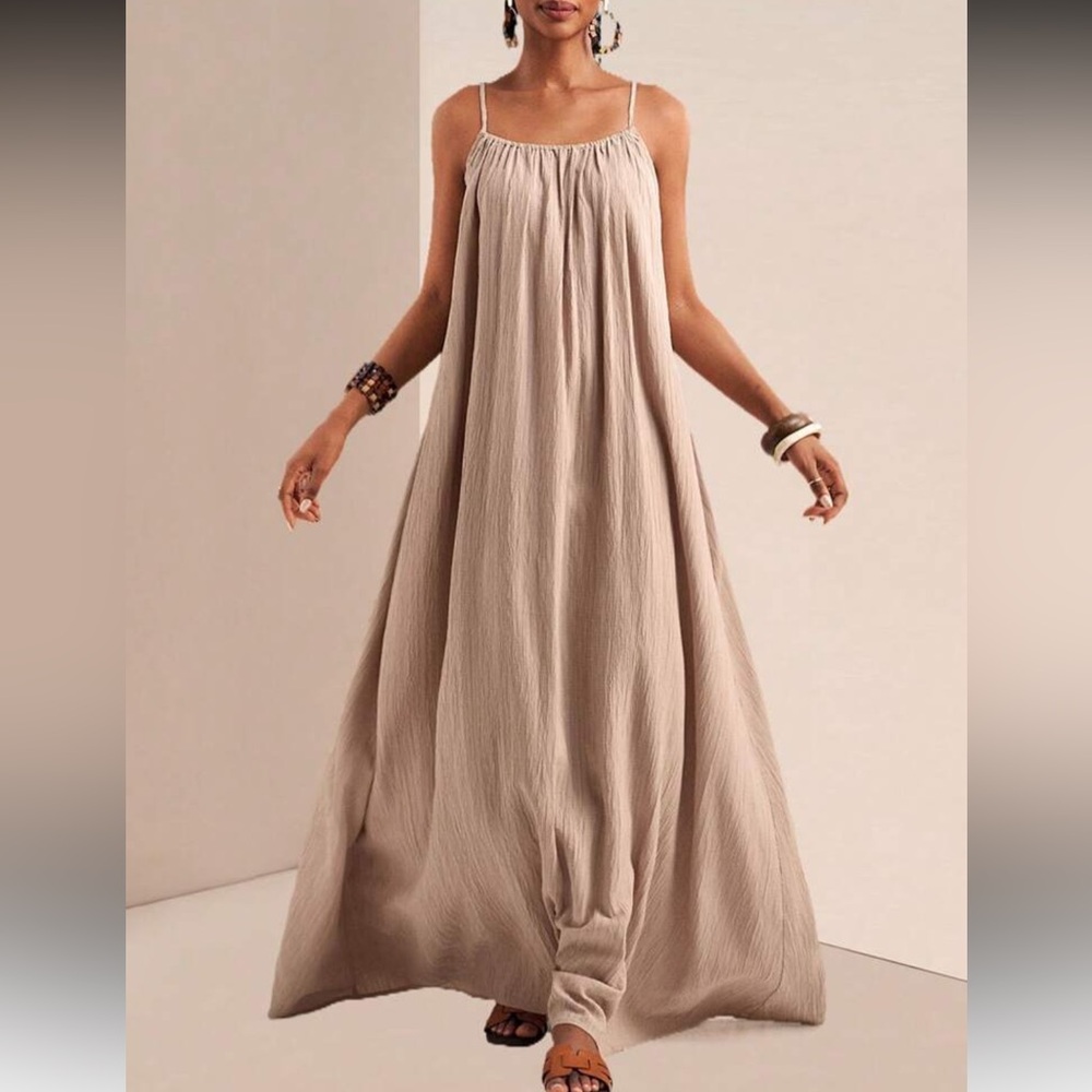 Elegant White Maxi Dress - Picture 7 of 16